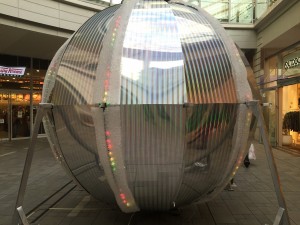 あべのキューズモール×NAKED  プラレイン装飾　スノウアクアリウム